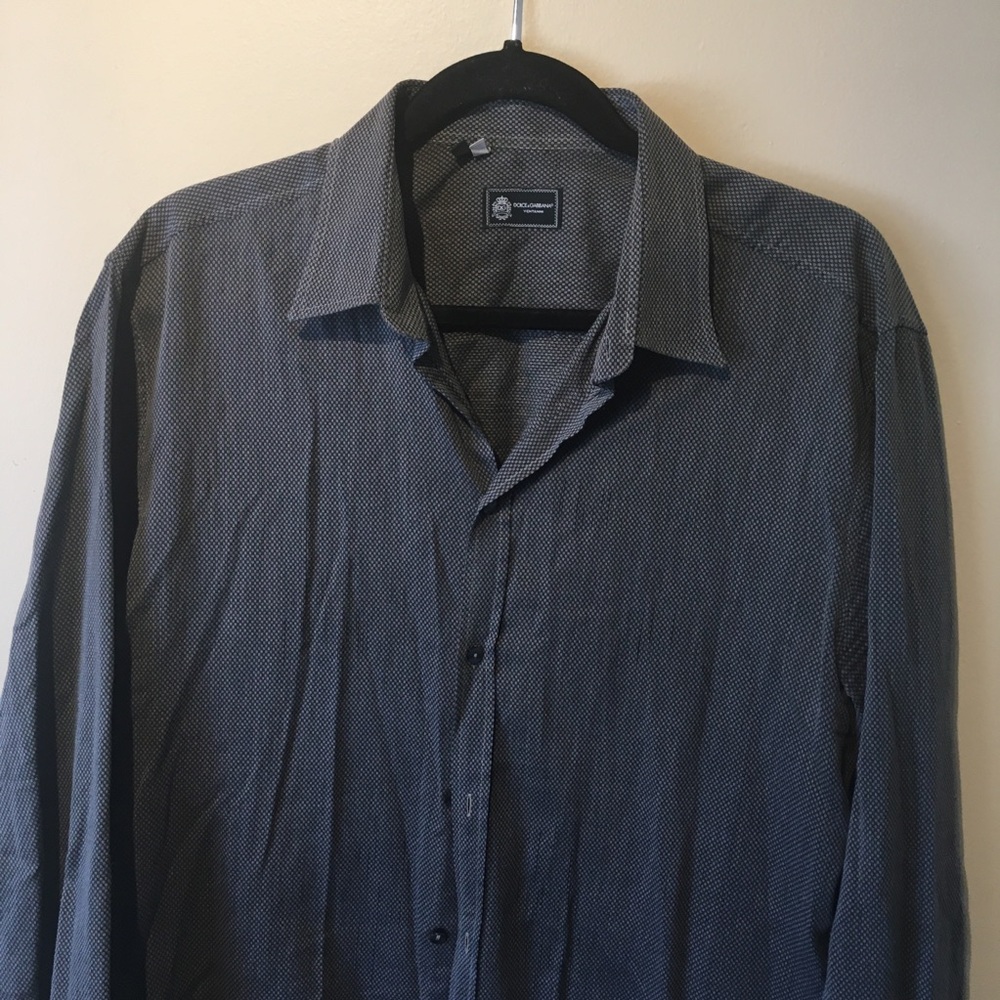 Dolce&Gabana men’s long sleeve shirt. - Picture 3 of 16